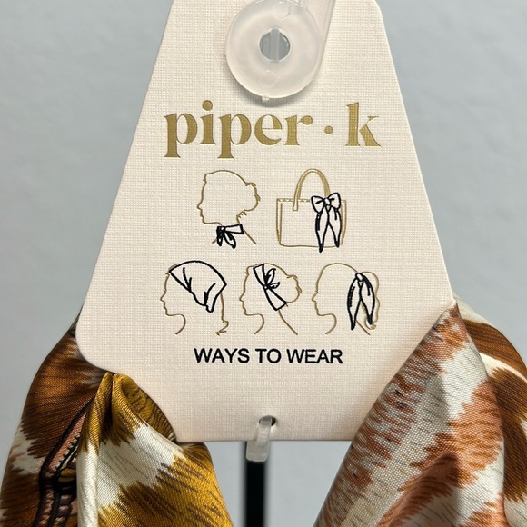 Piper K | Animal Print Themed Scarf - Picture 2 of 5
